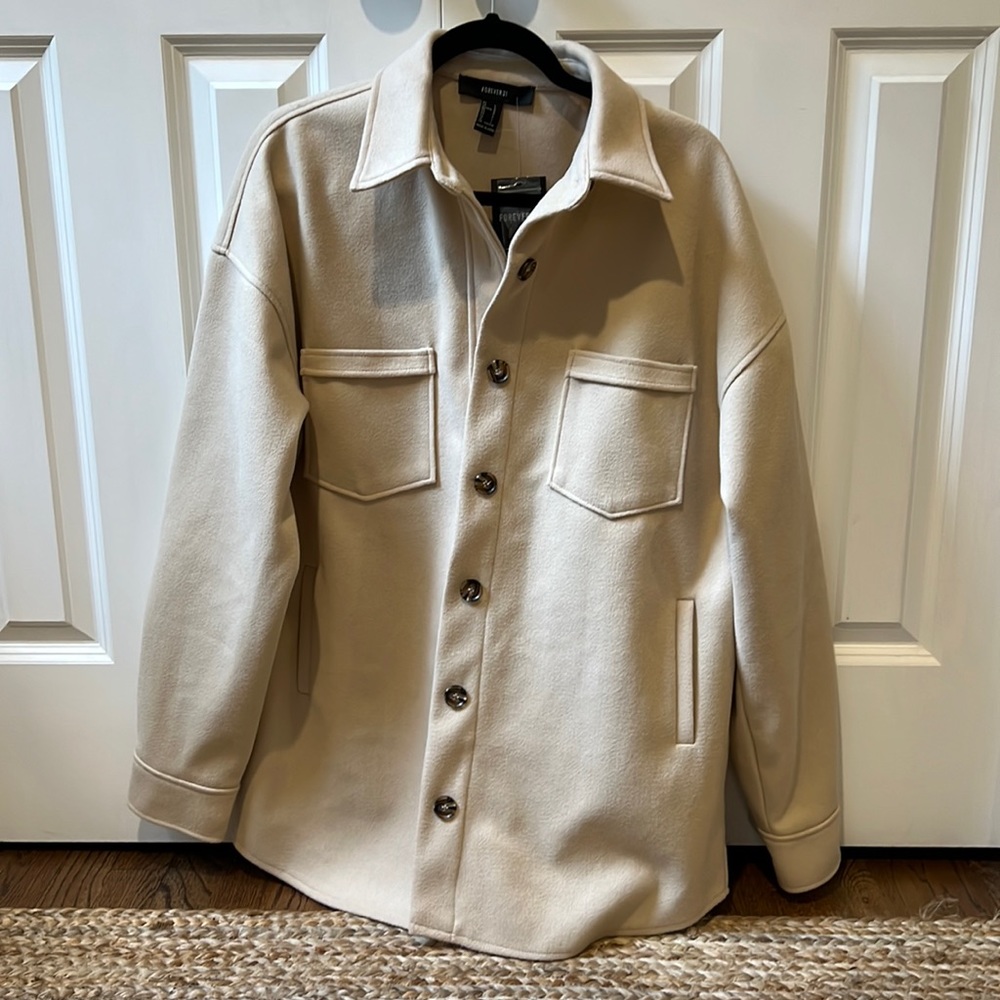 Forever 21 Womens Shacket- size large